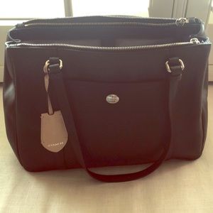 Black Coach handbag